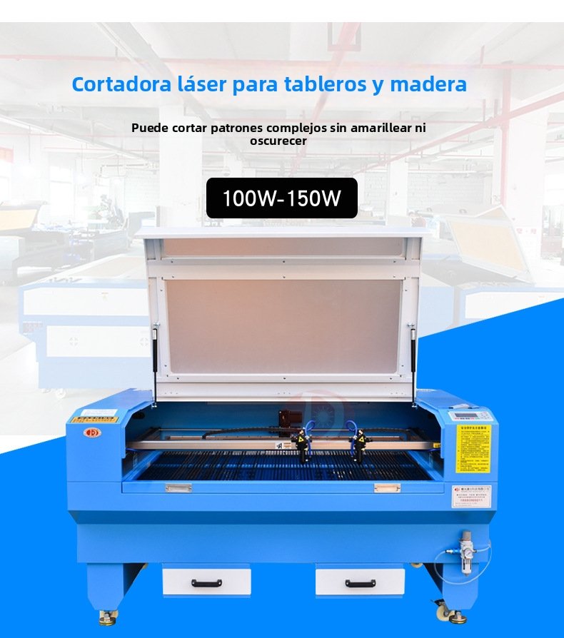 Cortadora láser para materiales de madera